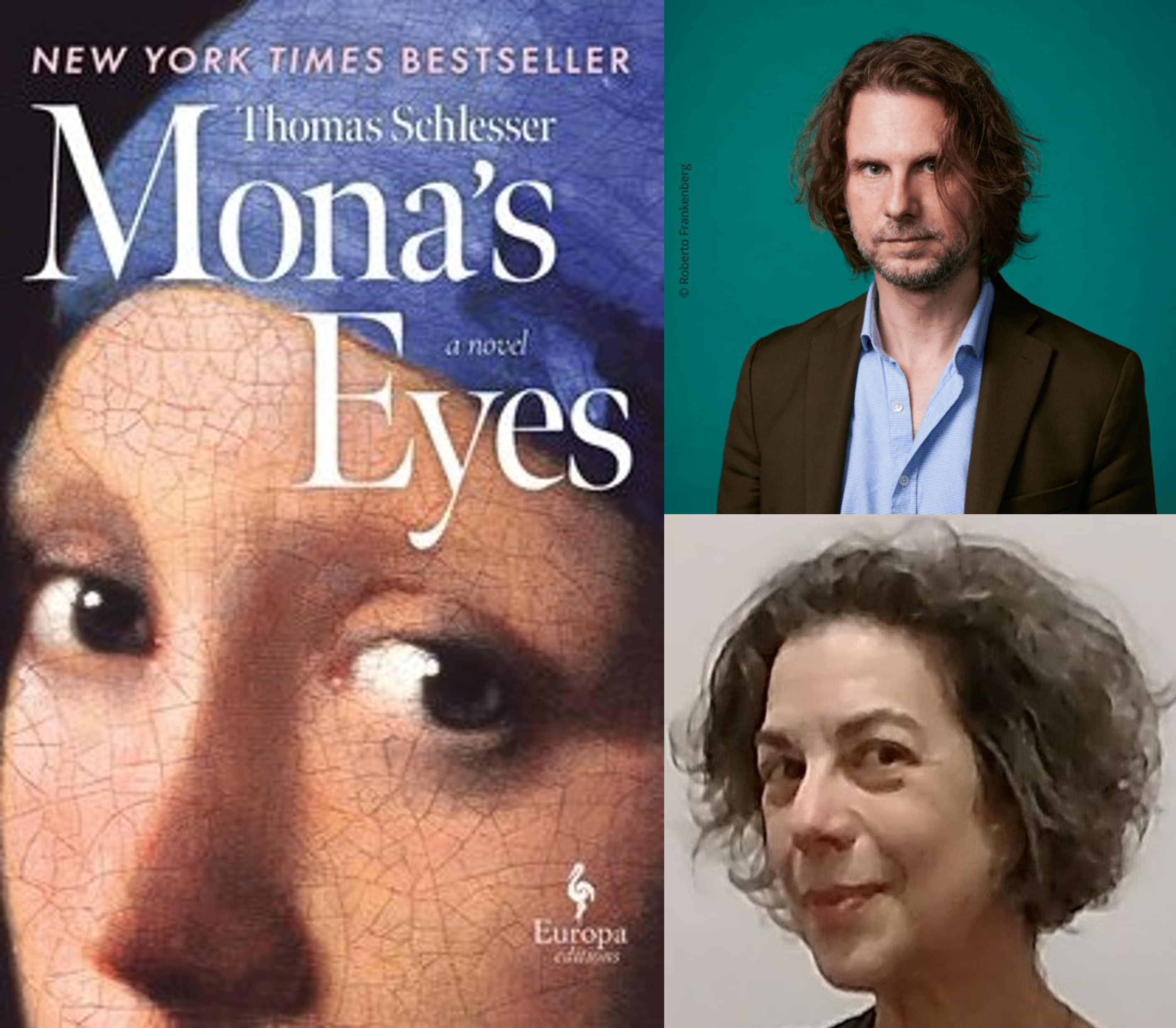 "Art Teaches Us about Life and Life Teaches Us About Art": Author Thomas Schlesser and Beth Gersh-Nesic discuss Mona's Eyes
