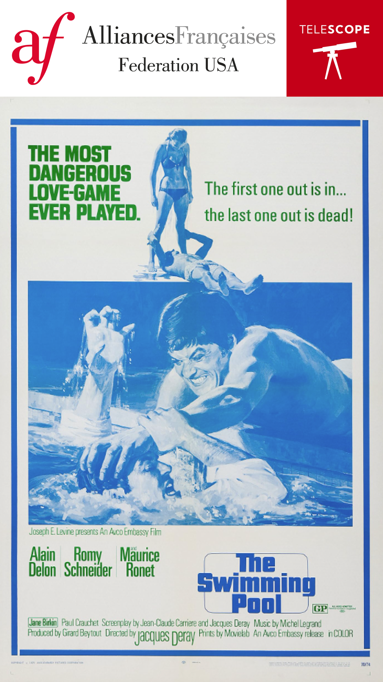 French Cinémathèque: La Piscine