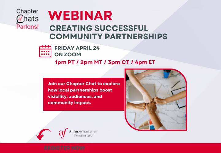 Chapter Chats: Creating Successful Community Partnerships