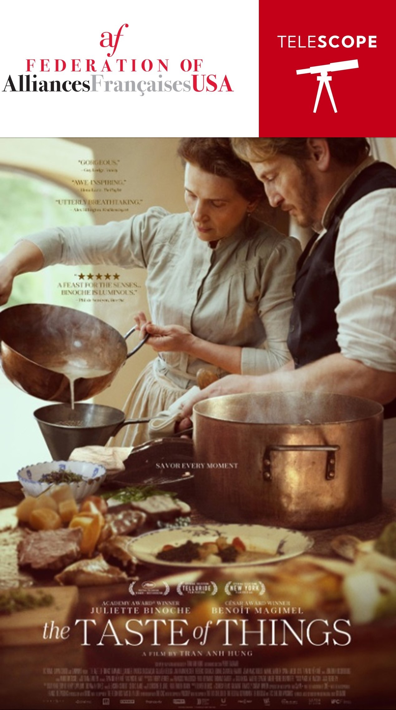 French Cinémathèque: La passion de Dodin Bouffant - June 2024