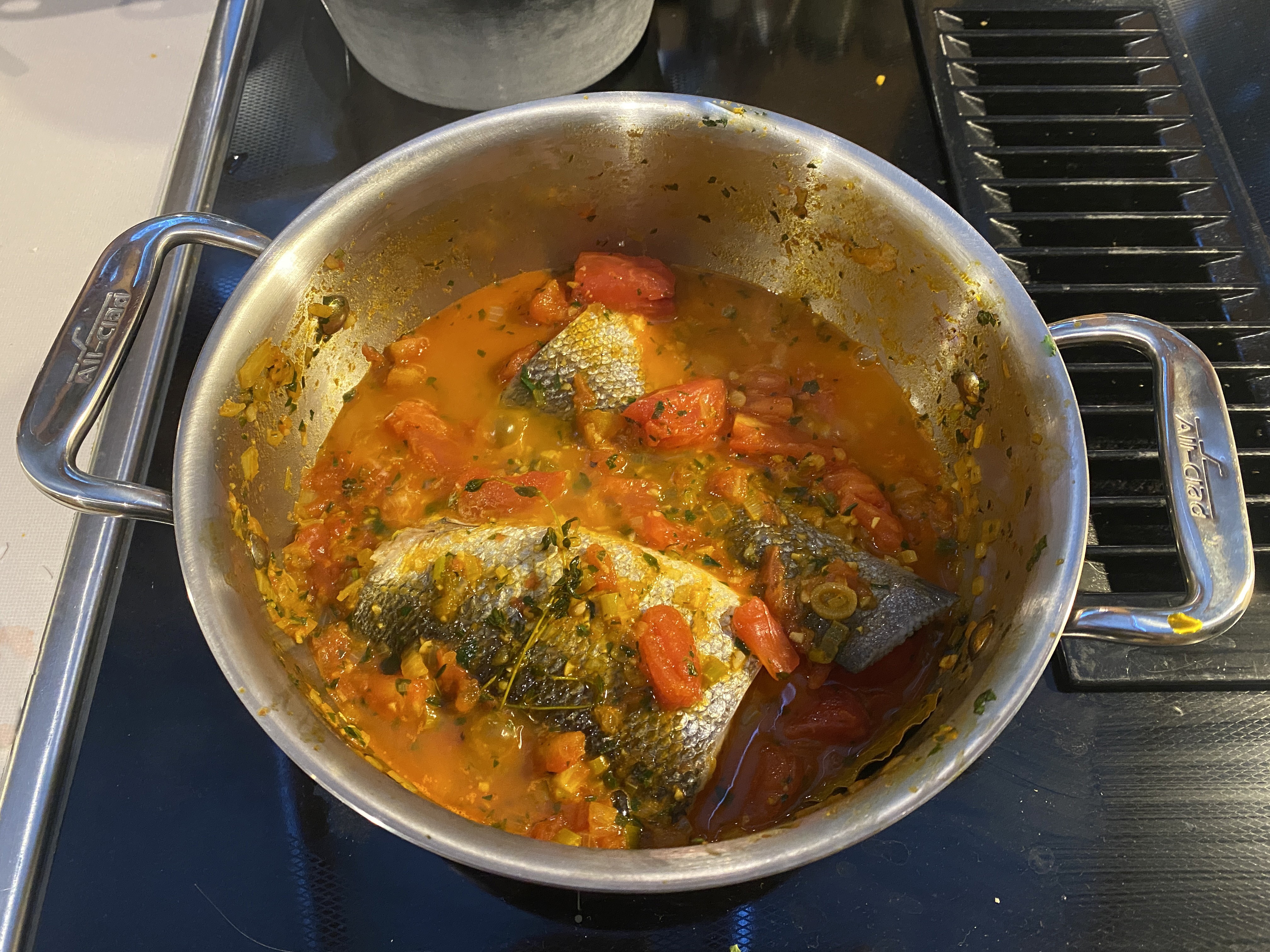 Court Bouillon de Poisson à la Créole